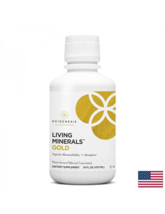 Грижа за кожата Течно злато Living Minerals 473 ml