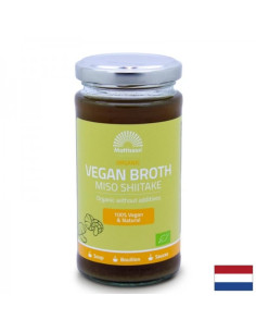 Пробиотичен зеленчуков бульон с Мисо и гъби Шийтаке, БИО + билки и подправки 240 ml