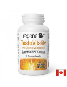 Формула за мъже TestoVitality Regenerlife Тестостерон, енергия и мъжка виталност 60 капсули