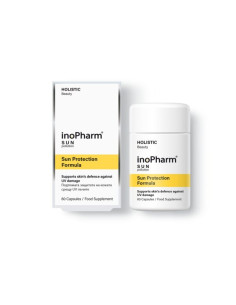 Хранителна добавка InoPharm Грижа срещу UV лъчите, 60 капсули