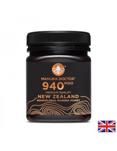 Монофлорен пчелен мед от манука Manuka Honey Monofloral MGO 940, 250 g