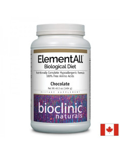 Формула срещу чревни възпаления и хранителни алергии ElementAll Biological Diet 1404 g, прах с вкус на шоколад