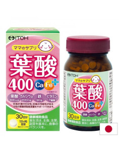 Фолиева киселина + калций, желязо, витамин D3 и В-комплекс Жизненост, хемопоеза и подкрепа за женския организъм 120 таблетки