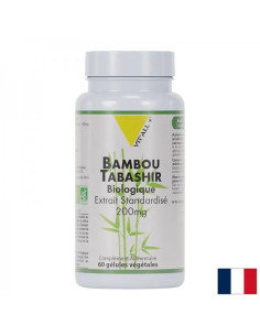 Коса и кожа Бамбуков ексудат, БИО 200 mg х 60 капсули