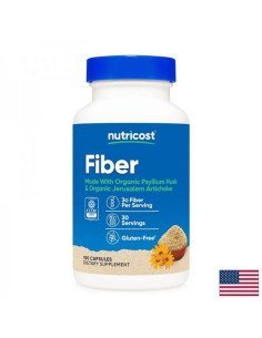 Хуск + Йерусалимски артишок (земна ябълка) Чревен комфорт и фибри за добро храносмилане 150 капсули