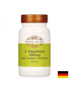 L-глутатион с витамин C и селен За детокс и антиоксидантна защита 60 капсули