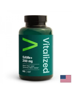 Стрес и добро настроение САМ-е 200 mg + витамин С, В6, В12 и фолиева киселина - SAMe+ 60 капсули