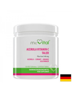 Имунитет Витамин С + Aцерола и Aкай McVital 120 таблетки