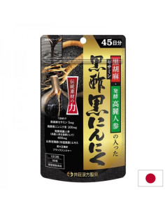 Черен сусам, ферментирал женшен, черен чесън и оцет Енергия, издръжливост и антиоксидантна защита 90 таблетки