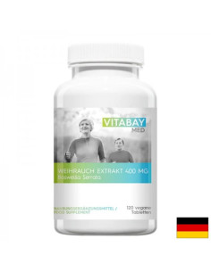 Грижа за ставите Екстракт от босвелия Vitabey Med 120 таблетки