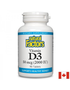 Vitamin D3 2000 IU, 90 таблетки