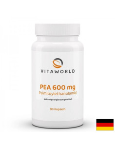 Срещу болка и възпаление PEA (палмитоилетаноламид) 600 mg x 90 капсули