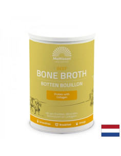 Телешки костен бульон, БИО Богат на колаген, протеини, аминокиселини и минерали 250 g, прах, 25 или 12 дози