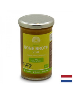 Телешки костен бульон, БИО С подправки, зеленчуци и морска сол 240 ml, 12 дози