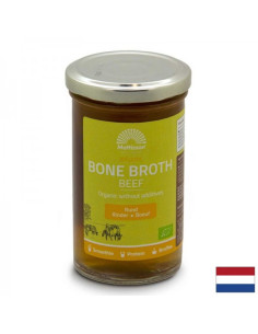 Говежди костен бульон, БИО С подправки, зеленчуци, доматено пюре и морска сол 240 ml, 12 дози