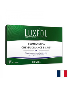 Срещу преждевременно побеляване на косата Luxéol формула 30 капсули