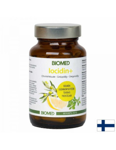 Маслина, грейпфрут и риган – сърдечно и имунно здраве Iocidin+ 60 капсули