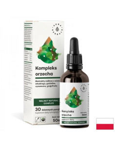 В подкрепа на сърцето, храносмилането и черния дроб Орехов комплекс 50 ml капки