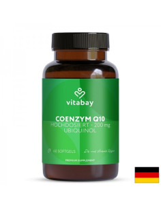 Енергия и здраво сърце Коензим Q10 (убиквинол) 200 mg х 60 софтгел капсули