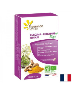 Подкрепа за черния дроб и доброто храносмилане Куркума с артишок и копър Био, 30 таблетки