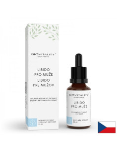 Билкова формула за либидо Енергия и потентност за мъже Тинктура без алкохол 25 ml