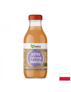 Ябълка + Лимон + Лавандула Успокоява и подкрепя имунитета сок 300 ml