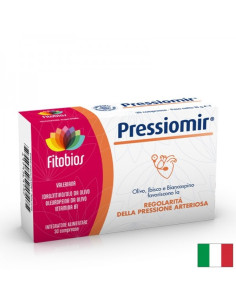 Подкрепа за кръвното налягане и сърцето Pressiomir С глог, маслина, валериана и хибискус 30 таблетки