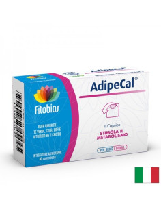 Зелено кафе 300 mg + Зелен чай 300 mg AdipeCal Стимулиране на метаболизма и контрол на теглото 30 таблетки