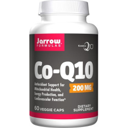 Jarrow Formulas Co-Q10 200mg - Coenzyme Q10 Ubiquinone - Коензим Q10 | 60 caps