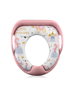Мека седалка за тоалетна чиния Lorelli, Pink princess 2