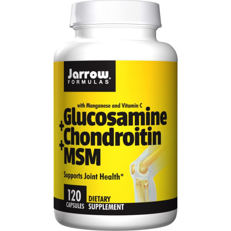 Jarrow Formulas Glucosamine Chondroitin MSM - Глюкозамин Хондроитин МСМ | 120 caps