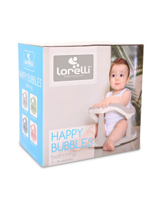 Столче за къпане Lorelli Happy Bubbles, Stone Blue Bear 2