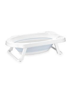 Сгъваема вана с оттичане Lorelli, Cloudy Blue, 82 см