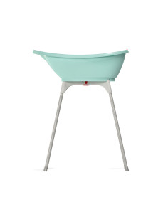 Комплект бебешка вана и стойка Chipolino Бела, светло синя 2