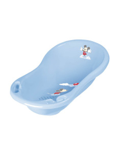 Бебешка вана с източване Lorelli 84 см. Disney Mickey, светло синя