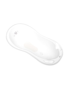 Бебешка вана с нехлъзгащо покритие и с оттичане Lorelli 100 см, Bear White