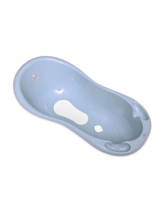 Бебешка вана с оттичане и нехлъзгащо покритие Lorelli 100 см, Bear Dark Blue