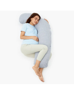 Възглавница за бременни и кърмене Momcozy J-образна