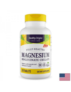 Магнезий бисглицинат TRAACS При стрес, умора и мускулни крампи 100 mg, 120 таблетки