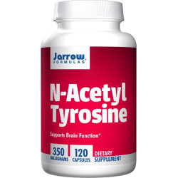 Jarrow Formulas N-Acetyl Tyrosine 350mg - Тирозин | 120 caps