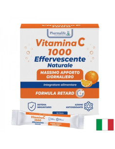 Витамин C 1000 mg + Витамин B2 25 mg Имунитет и антиоксидантна защита 30 сашета