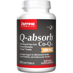 Jarrow Formulas Ubiquinone - Q-absorb® Co-Q10 100mg - Убихинон | 60 sgels