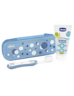 Chicco - Първи сет за зъбки, син