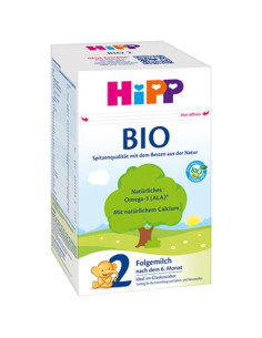 БИО преходно мляко за кърмачета Hipp Bio 2 600гр.