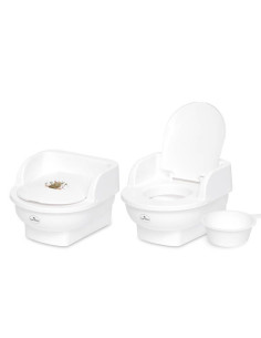 Бебешко Гърне Lorelli трон /сглобено/ WHITE FOR YOU...