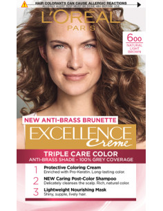 Excellence 600 Боя за коса Nat.Lig.Brown