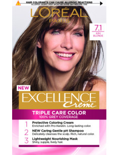 Excellence 7.1 Боя за коса Ash Blonde