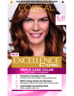 Excellence 6.41 Боя за коса Nat.Hazelnut