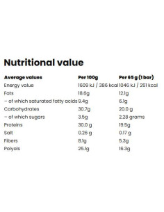 Core PLUS 30- High Protein Bar 2