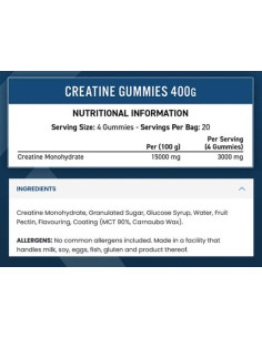 Creatine Gummies 750 mg 2